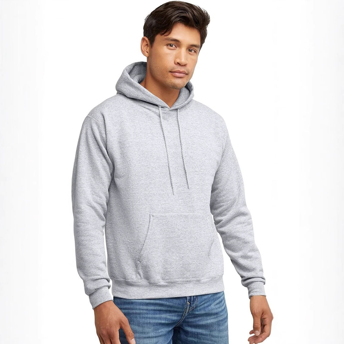 Long Sleeve Men's Hooded Sweater Coat