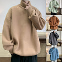 Solid Color Loose Pullover Inner Wear Sweater