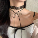 Vintage Lace Strap Necklace Clavicle Chain For Women