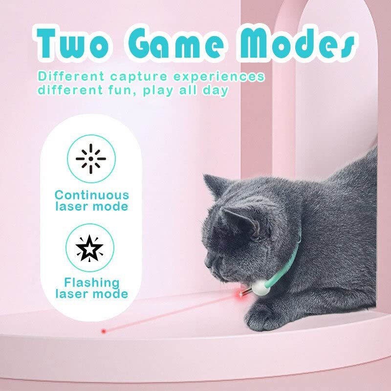 Smart USB Charging Laser Funny Cat Collar