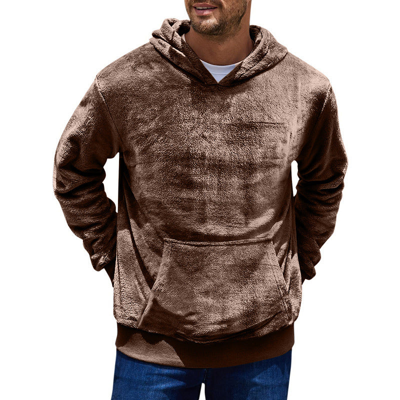 Men's Double-sided Fleece Winter Pullover Sweater