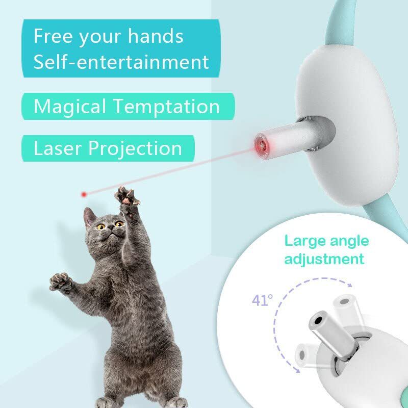 Smart USB Charging Laser Funny Cat Collar