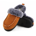 Men's Autumn And Winter Faded Fur Mouth Mark Shoes Home