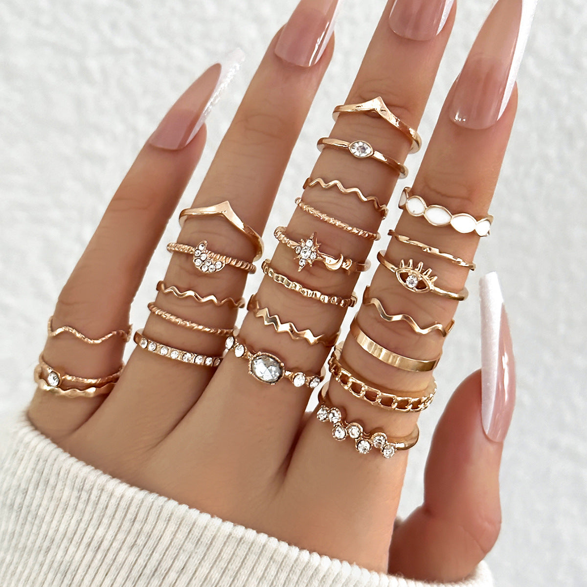 Fashion Creative Retro Women Knuckle Ring