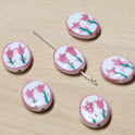 Double Tulip Vintage Ceramic DIY Bead Accessories