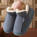 New Thickened Thermal Home Wear Indoor Ankle Wrap Cotton Shoes