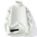 Velvet Hoodie Cotton Knitwear Teenagers High Collar Warm Sweater