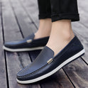 Men's Casual Leather Shoes Leather Soft Bottom Summer Breathable