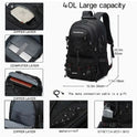 Large Capacity Men's Mountaineering Backpack Travel Backpack