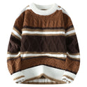 Round Neck Men's Casual Sweater