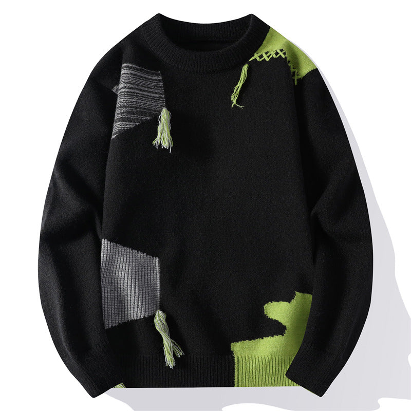 High Quality Sweater Men's Korean-style Youth Fashion