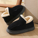 New Thickened Thermal Home Wear Indoor Ankle Wrap Cotton Shoes