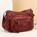 Women's Fashionable Large-capacity Soft Leather Shoulder Bag