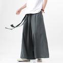 Cotton And Linen Plus Size Loose Trousers Men's Chinese Style