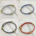 Fashion Devil's Eye Color Steel Rope Eye Bracelet