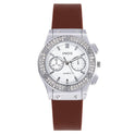 All-match Business Diamond Silicone Band Watch