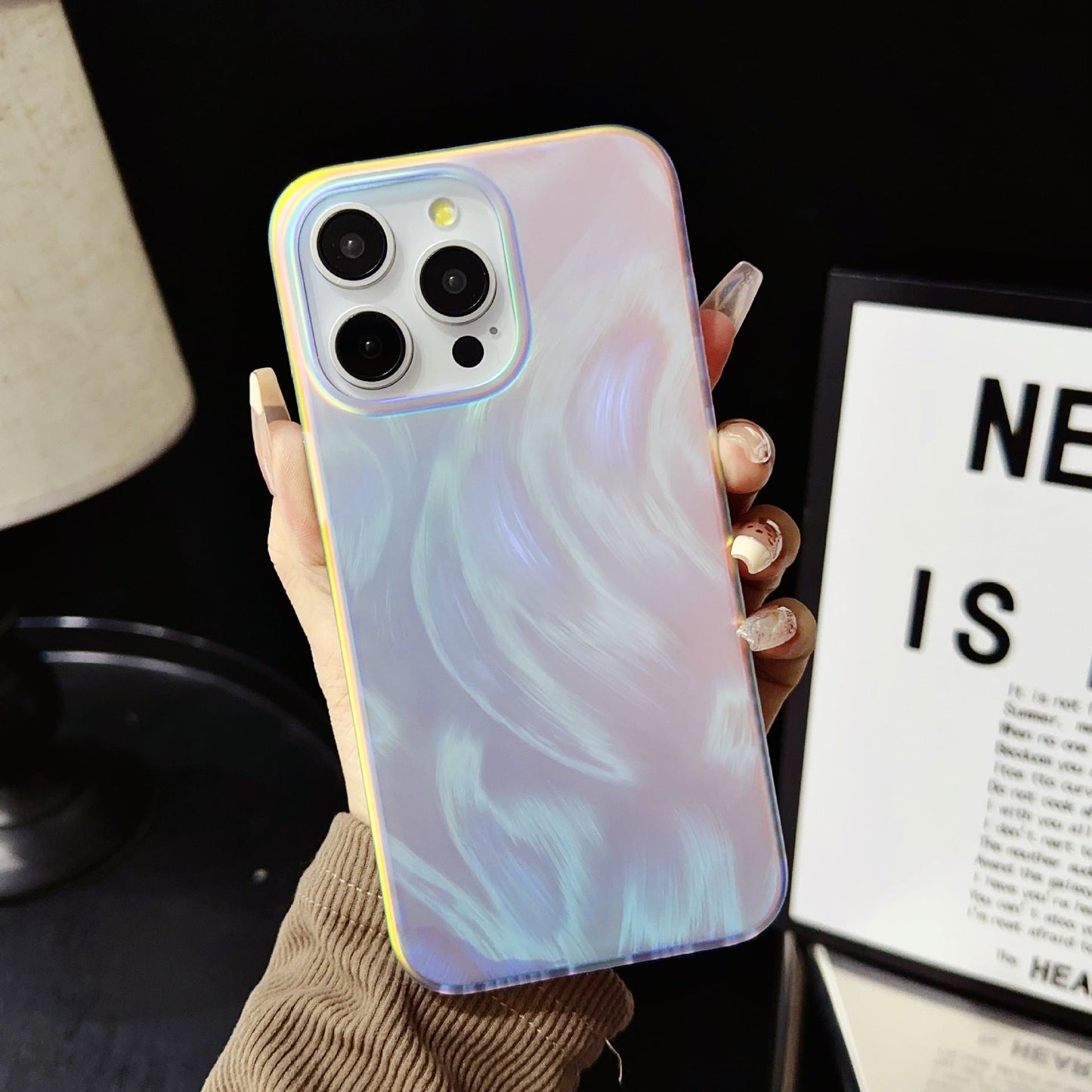 Frosted Double-layer Color-changing Drop-resistant Protective Cover