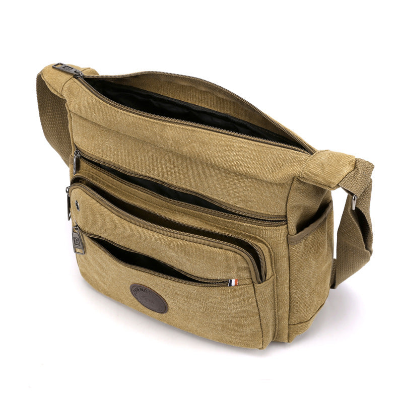 New Canvas Men's Shoulder Messenger Bag