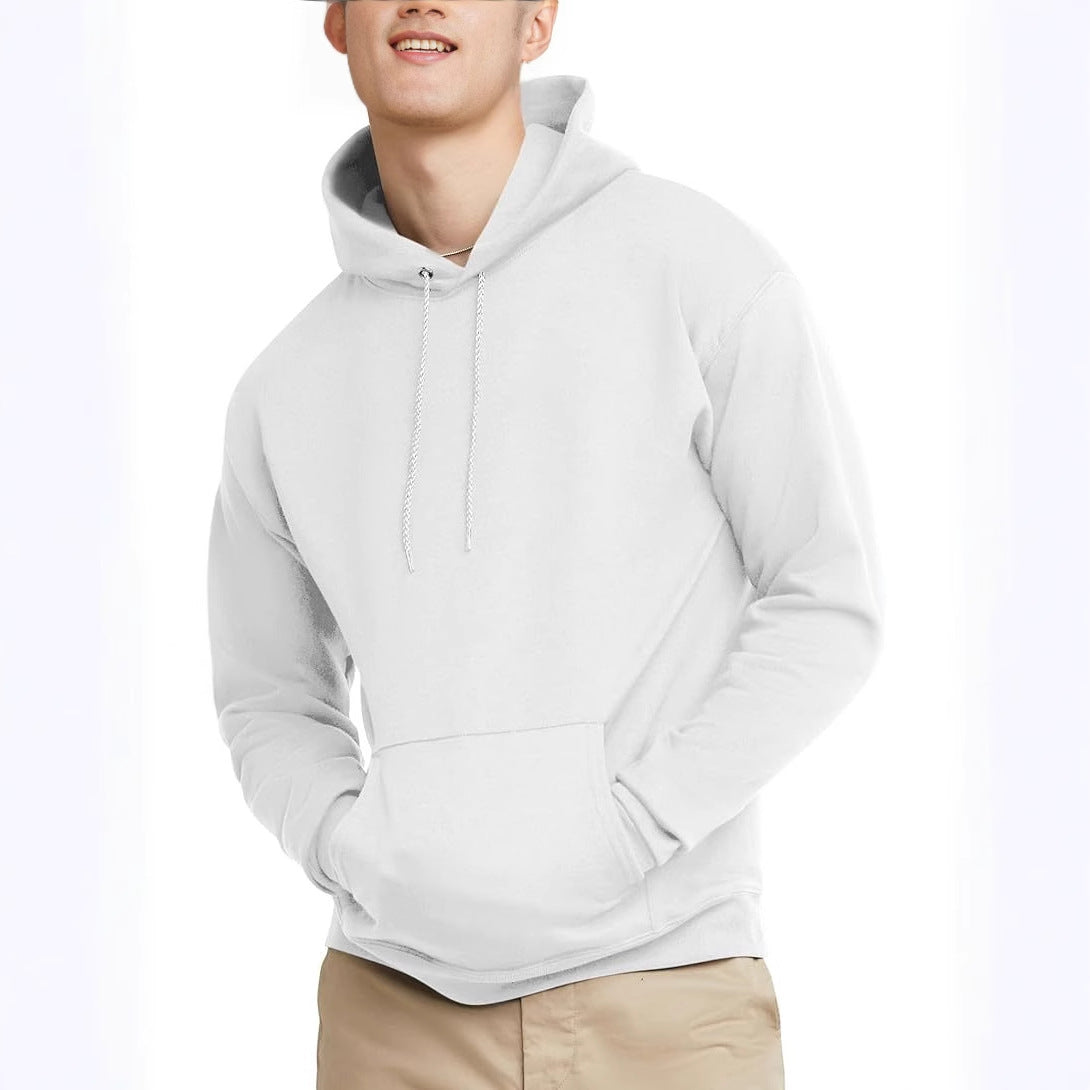 Long Sleeve Men's Hooded Sweater Coat