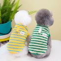 Thickened Striped Bear Pet Top