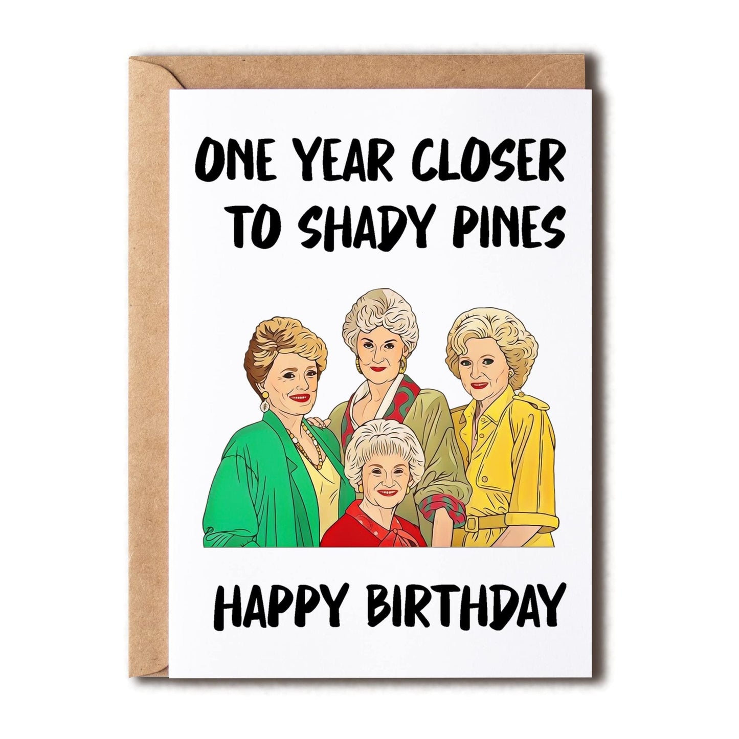 Creative Home Simple Printed Birthday Greeting Card