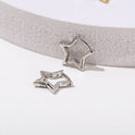 Fashion Creative Pentagram Earrings Women