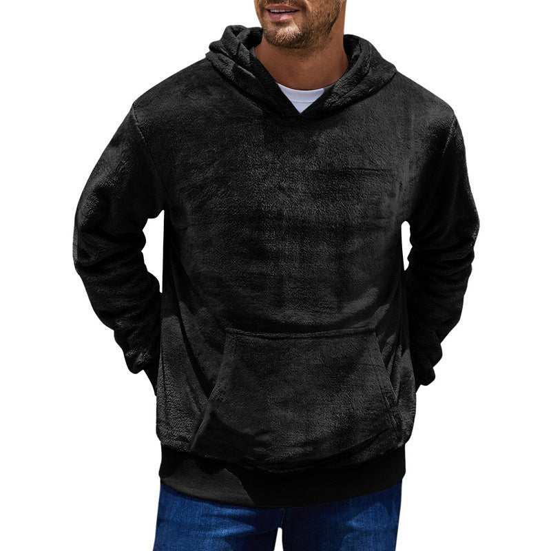 Men's Double-sided Fleece Winter Pullover Sweater