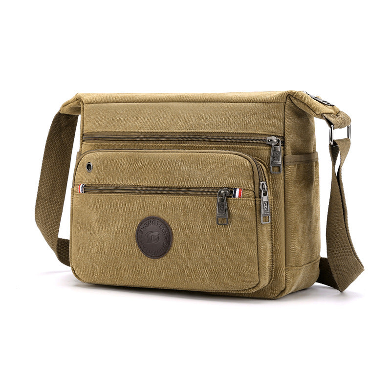 New Canvas Men's Shoulder Messenger Bag