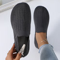 Women's Fashion Solid Color Casual Flat Shoes