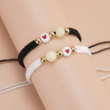 Hand-woven Luminous Beads Couple Bracelet