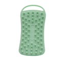 New Silicone Square Bath Brush Portable Lanyard