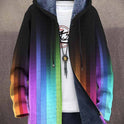 Casual Men's Zipper Hooded Cardigan Cotton-padded Jacket