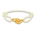 Popular Golden Handcuffs Carrying Strap Milan Rope Adjustable Bracelet