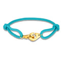 Popular Golden Handcuffs Carrying Strap Milan Rope Adjustable Bracelet