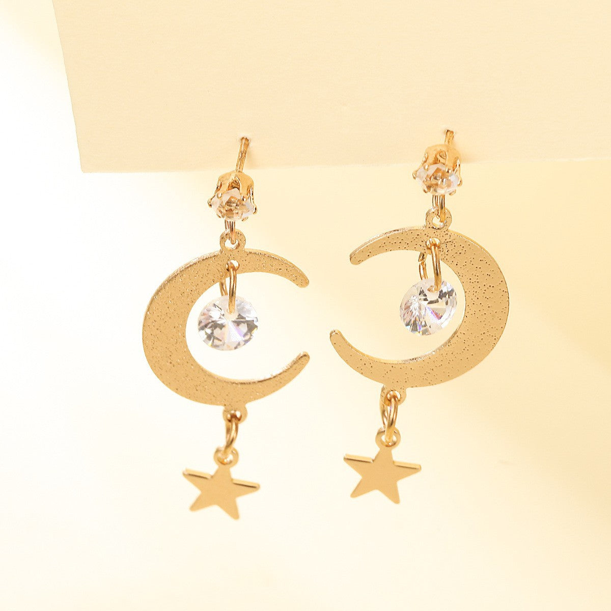 Simple Starry Sky Earrings For Women Long Tassel Earrings