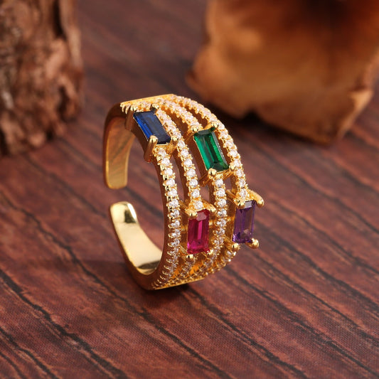 Retro Fashion Zircon Exquisite Ring For Women