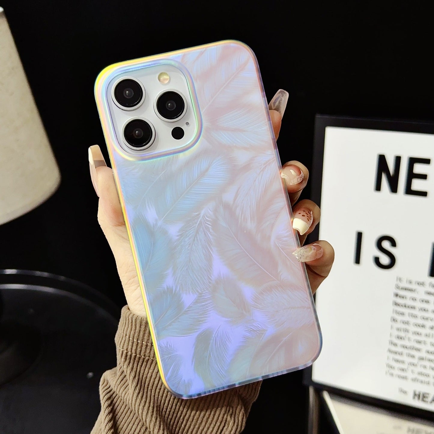 Frosted Double-layer Color-changing Drop-resistant Protective Cover