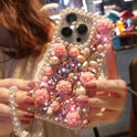 Fashion Personalized Flower Shiny Phone Case