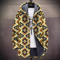 Fashion Digital Printing Fleece Padded Coat Jacket