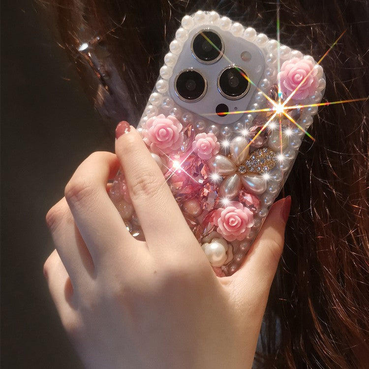 Fashion Personalized Flower Shiny Phone Case