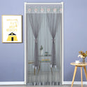 Punch-free Mosquito-proof Curtain Fabric Mesh Curtains Bedroom Lace Partition Four Seasons Household