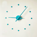 Extra Large Size Wall Clock Diy Creative Simple Clock Sticken On The Wall 12 Small Dots