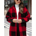 Fashion Special Women's Clothing Plaid Plush Coat