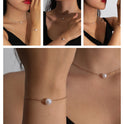 Creative Bracelet Suit Personality Simple Pearl Necklace