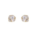 Women's Sterling Silver Needle Light Luxury Minority Camellia Ear Studs