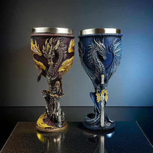 Dragon Sword Goblet Personality Dragon Shape Wine Glass