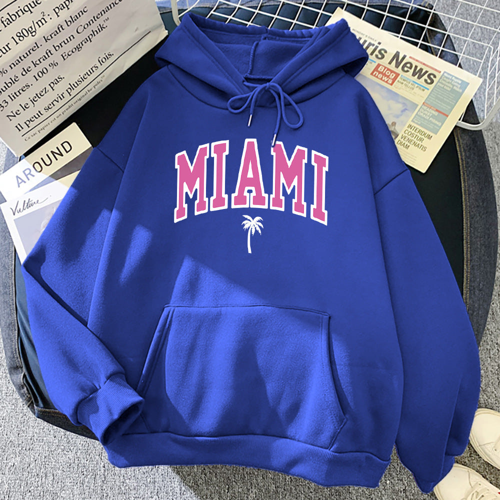 Florida Usa Set Womens Hoodie Set Loose Hoodies