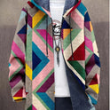 Fashion Digital Printing Fleece Padded Coat Jacket