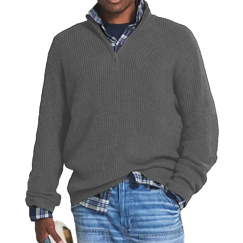 Acrylic Fall Winter Men's Casual Sweater