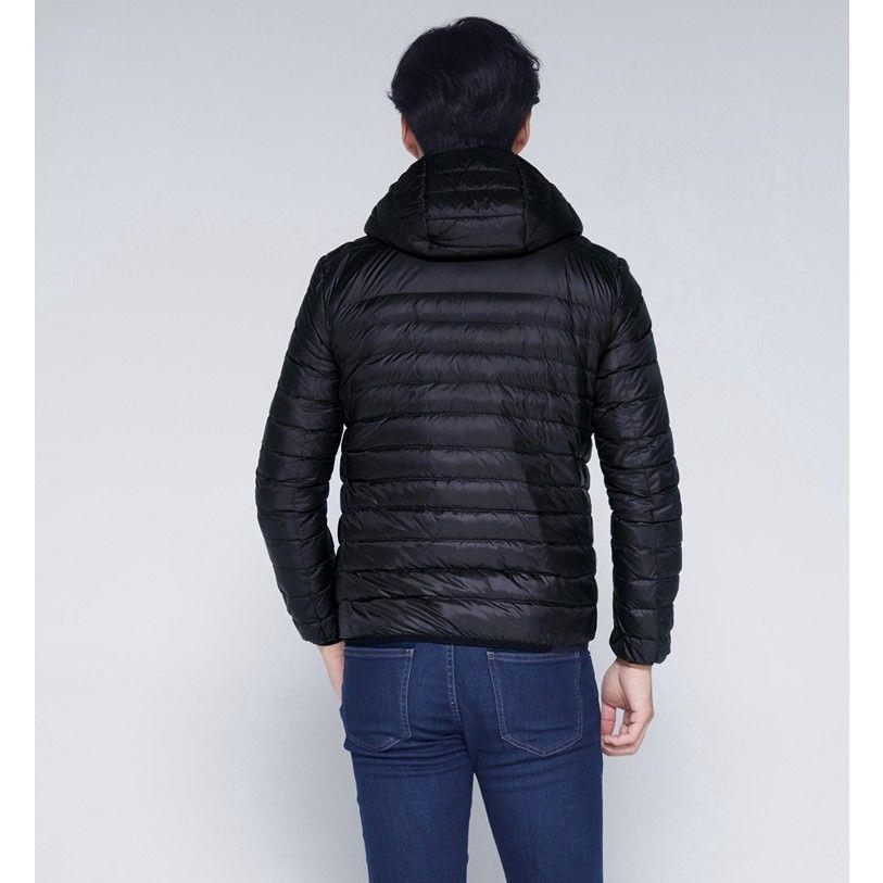 Men's Short Plus Size Lightweight Feather Jacket